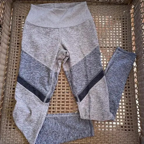 Alo Brown Gray Colorblock HighWaist Alosoft Sheila Legging