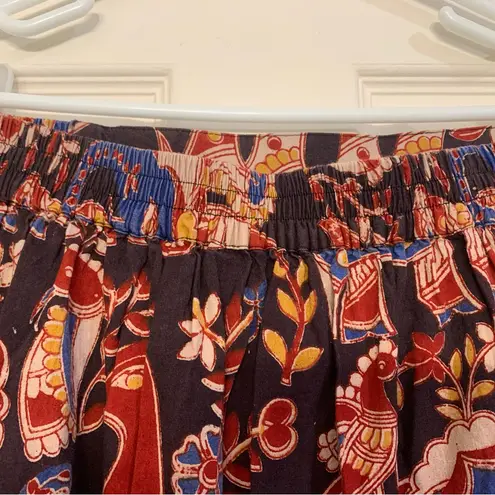 Taavi Peacock & Elephant Side Slit Size 28 A