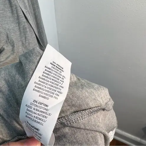 Angel Maternity Birthing and Nursing Robe Heather Gray Size undefined