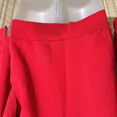 Adorable Vintage 1990s Y2K Cat and Mouse Christmas Sweatshirt Pannill Medium Red