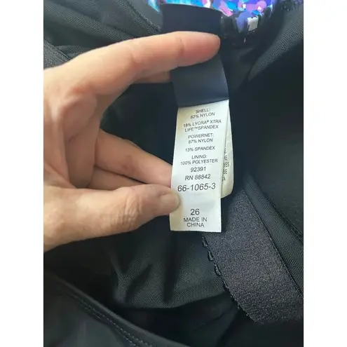 Swimsuits For All Women’s High Neck Swimsuit size 26 Black