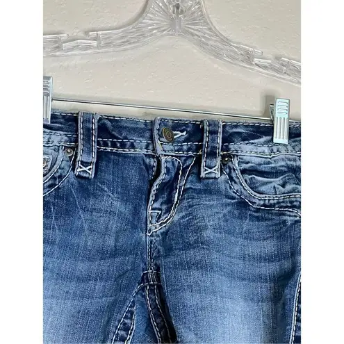 Rock Revival  boot cut off jean shorts 24