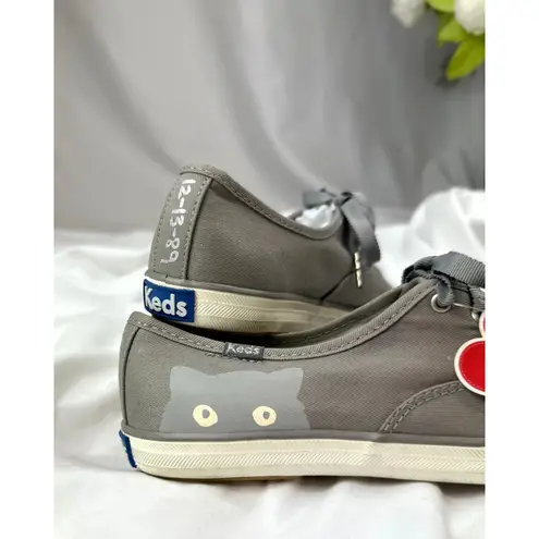 Keds x Taylor Swift "Sneaky Cat" Sneakers Casual Shoes Gray 7