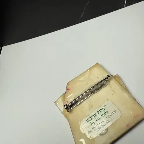 Read To Succeed Book Pins By Lucinda Brooch Pin Handcrafted Hand Made