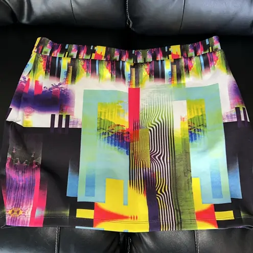 Venus  Multicolored Mini Skirt