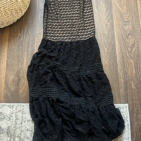 Nightcap  Black Maxi Dress