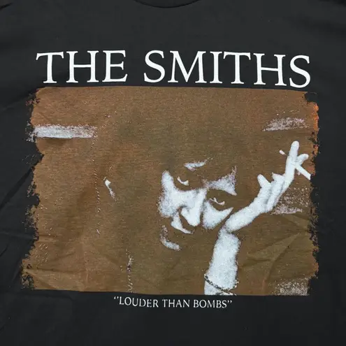 The Smiths “Louder Than Bombs” Album Rock Band Graphic T-Shirt Size Large