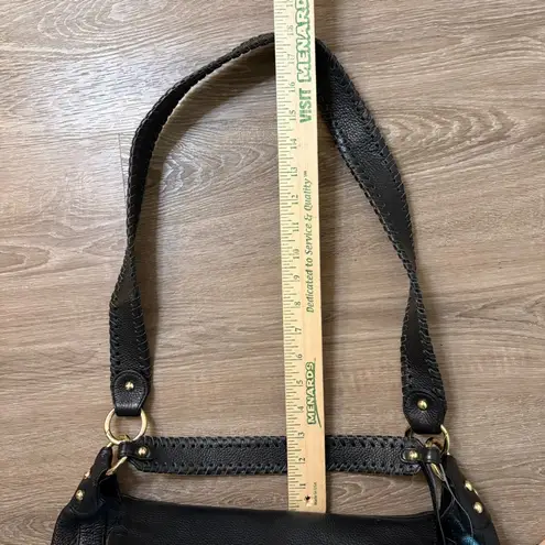 Onna Ehrlich Rachel Hobo Purse New Pebble Black Large Tassel Handbag