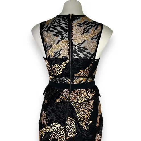 Three Floor Revolve Pine For You Dress Black Maxi Size 4 ($555) Wedding Formal