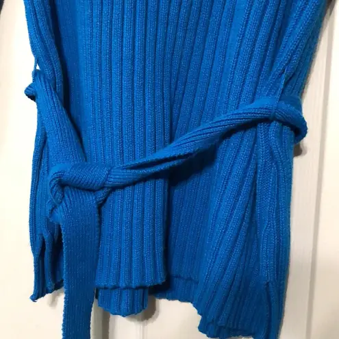 Rafaella Turtleneck belted sweater size L