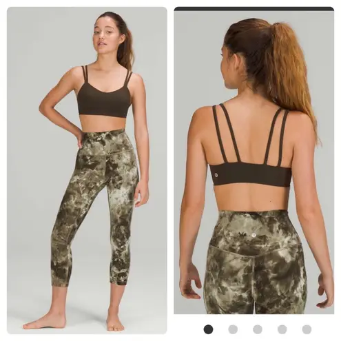 Lululemon  6 Like A Cloud Bra Dark Olive, Dark Green Sports Bra