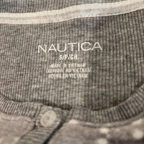 Nautica  Star 2 Piece Star Pajama Set | Gray | Size Small | Super Soft & Cozy