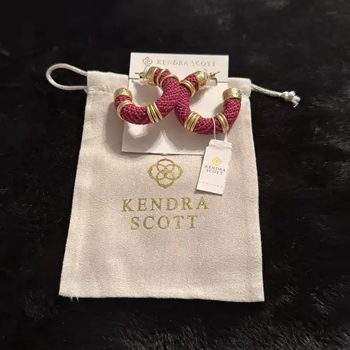 Kendra Scott  Maya Hoop Earrings,$130