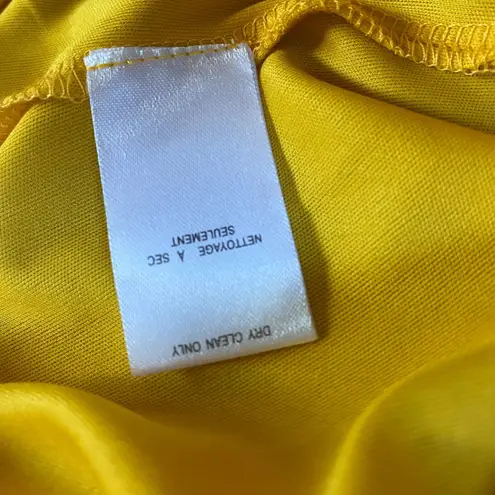 DR2 by Daniel Rainn Yellow Coquette Floral Dress Tie