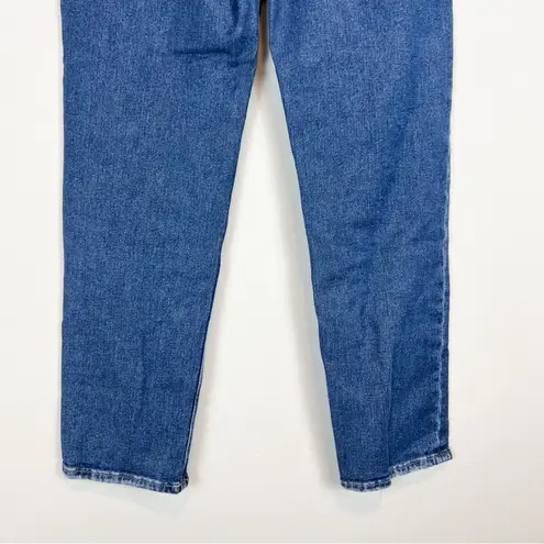 Modern American Lafayette Narrow Mid Rise Slim Crop Jean Santa Fe Size 25 Blue