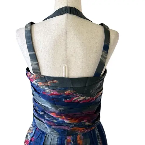 Andrew Marc Silk Watercolor Dress