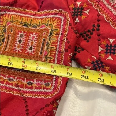 Johnny Was Biya Mandela silk jacket NWT