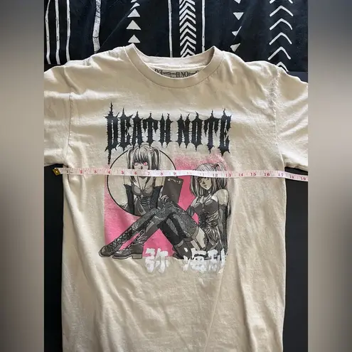 Ripple Junction  Anime Death Note Graphic Tee Unisex T-Shirt Adult Sz S EUC