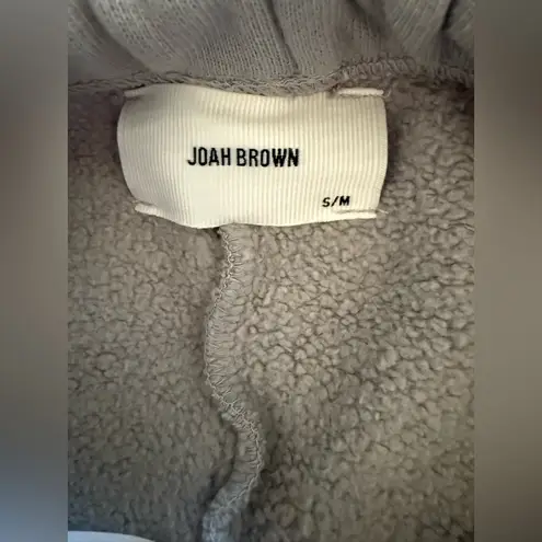 Joah Brown NWT Fitted Sweatshort Light Grey Shorts Athletic Size S/M