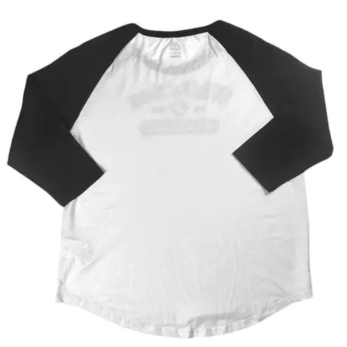 Majestic MLB Chicago White Sox Women's 1900 Raglan Sleeve T-Shirt in White, XL - Image 3