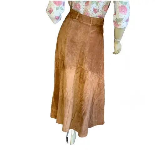 VINTAGE 1990'S CLASSIC COUNTRY KLASSIC KEMPER BROWN SUEDE A