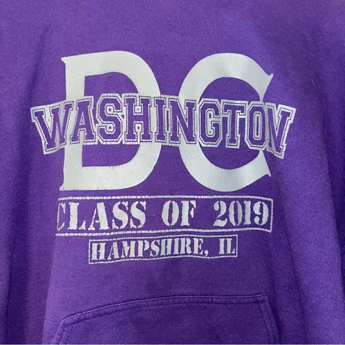 Gildan Purple DC Washington Hoodie