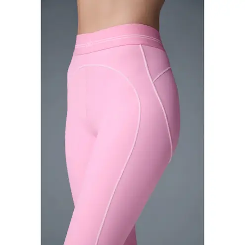 Alo Yoga Airbrush High-Waist Heart Throb Legging Sweet Pink/White XXS