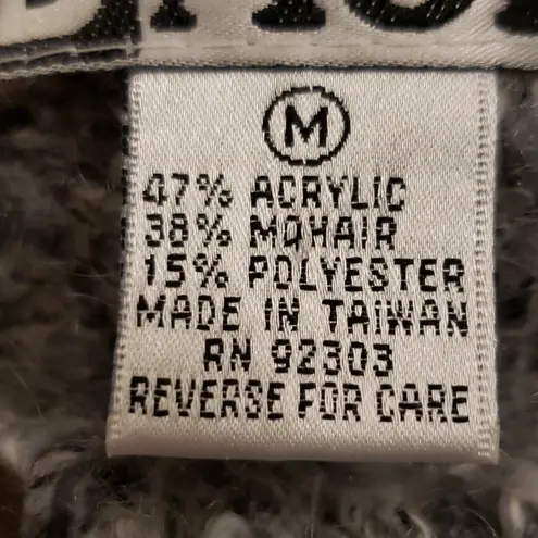 Bash Chunky Knit Oversized Sweater M Gray Size M