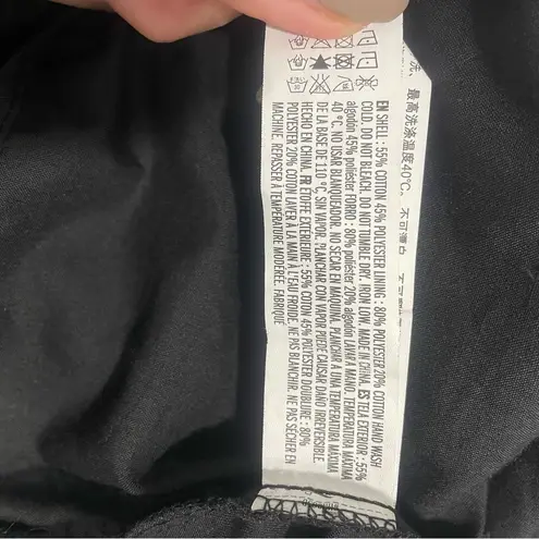 Tuckernuck Pomander Place “Quinn” Black Puff Sleeve Tiered Mini Dress | Size S