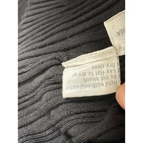 Y2K Belldini Womens Medium Hoodie Long Sleeve Top Black Stretch Full Zip