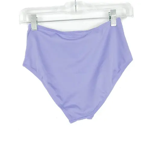 ANDIE NWT Swim The High Waisted Bottom Flat Bikini Iris Purple Size XS NEW