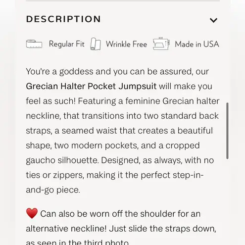 Clara Sunwoo Grecian Halter Wide