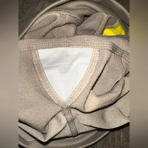 Alo Yoga ALO • High Waist “Elevate” Leggings Gravel Beige/Yellow Yoga Size Small