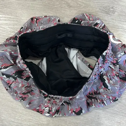 Lululemon  x peloton womens collab printed shorts