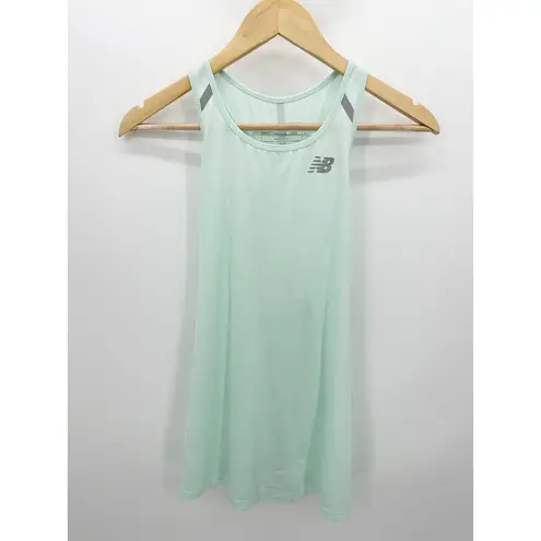 New Balance  Seasonless Tank Womens Large Mint Green Racerback Shirt NWT