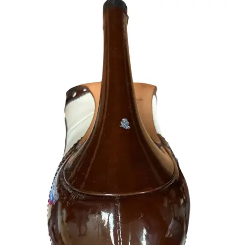 Bettye Muller brown and ivory cut out dotted pumps heels size EU 36 1/2 US 6.5