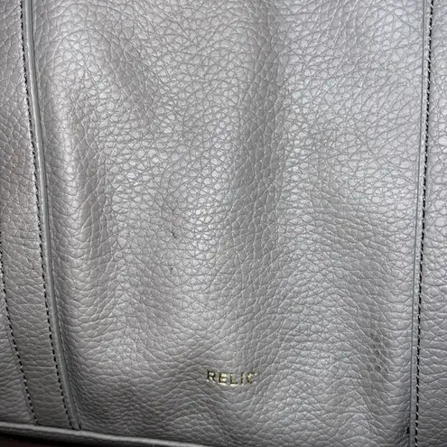 Relic by Fossil Bailey Double Shoulder Handbag Smoke VGUC