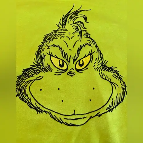 Hybrid Apparel Grinch Ugly Christmas Sweatshirt - stock photos vary from mine- like new! - Image 7
