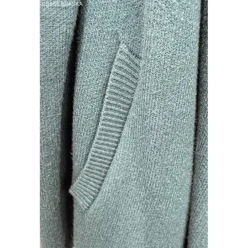 Zesica Green Sweater Blazer Dark Green Women's