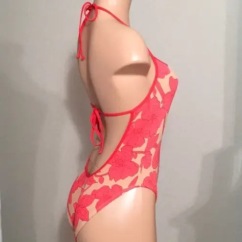 The Bikini Lab floral swimsuit. New