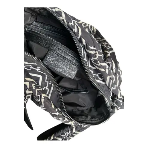 INC International Concepts Black and White Geometric Crossbody Bag