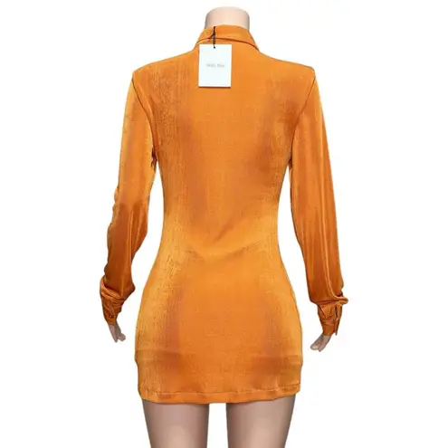 With Jean WITH JÉAN Andy Dress, Orange, Small