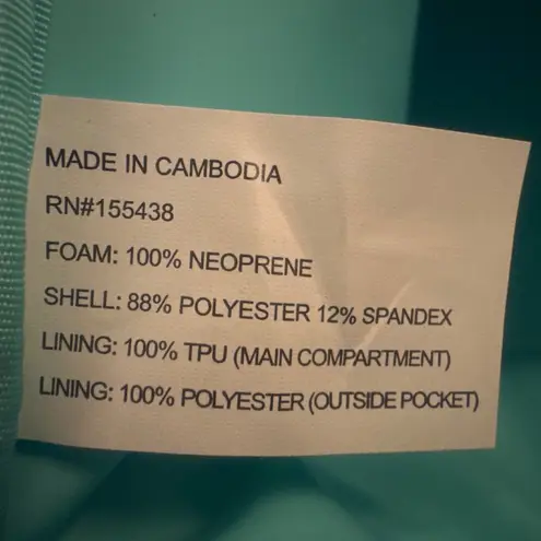 Corkcicle Eola Blue Bucket Cooler Wine Bag Neoprene Insulated Backpack Cooler