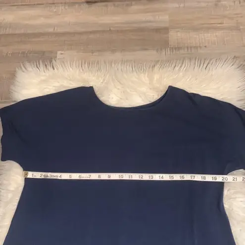 Sherpa Adventure Gear NWT ‘Maya’ top inverted lace inset back L Blue Size L