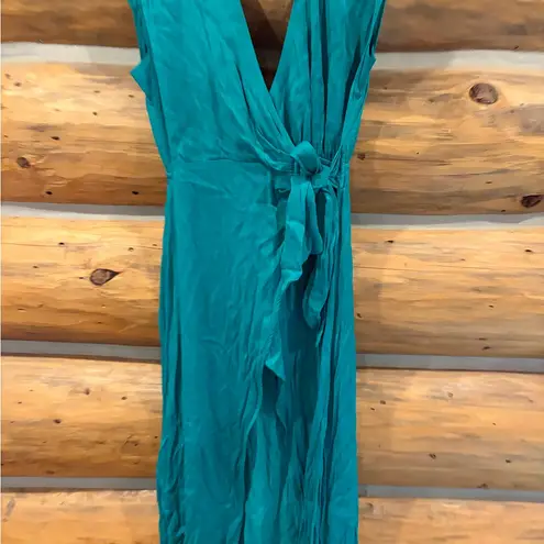 Anthropologie  Maeve Open-Back Wrap Midi size M