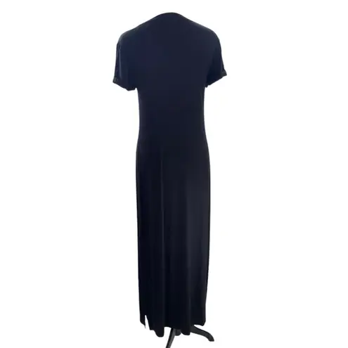 C&C California New Maxi Dress Womens Size M Black Resortwear Beach Soft Comfy