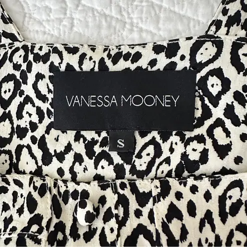 Vanessa Mooney The Heather Top Leopard Bustier Crop Top Women’s Small