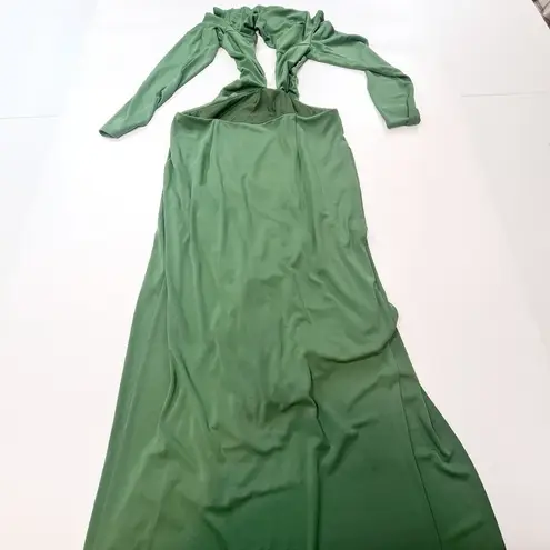 Camila Coelho Maeve Midi Dress in Basil Green XL