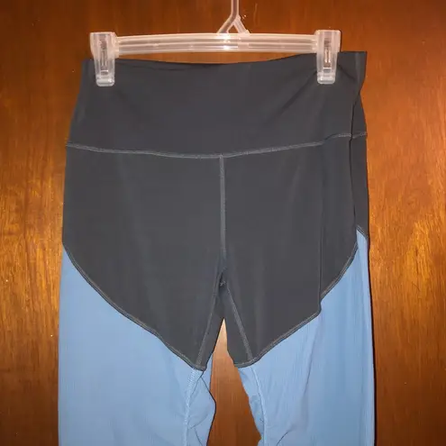 Zyia Storm Parallel Luxe Hi-Rise 7/8 24" Sportswear Leggings Size 8-10