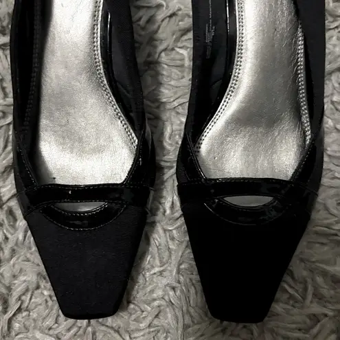 Kelly & Katie KK Julie Sling Back Heels in Black